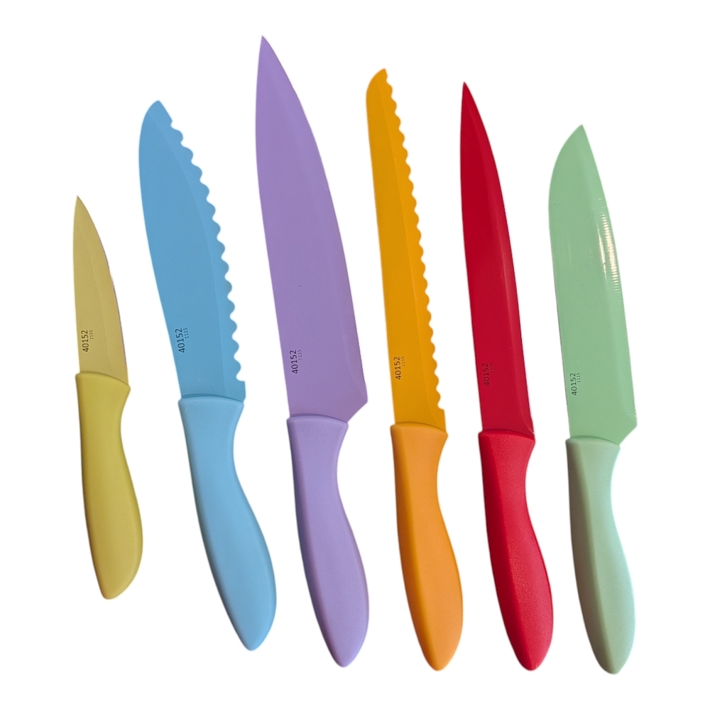 Cuisinart 12 Piece Ceramic Coated Knife Set - Picture 3 of 4